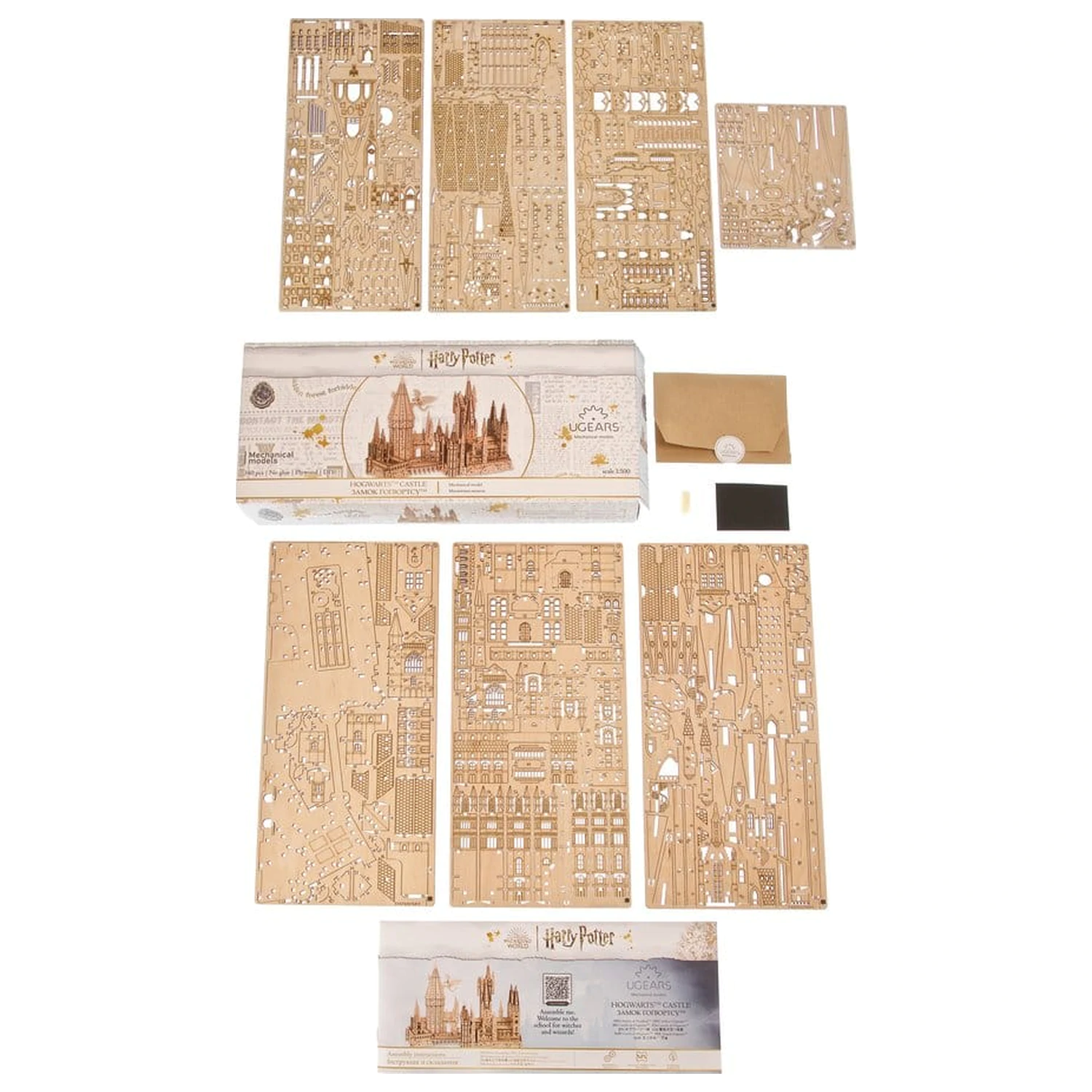 Harry Potter 3D Puzzle din lemn Castelul Hogwarts poza produsului