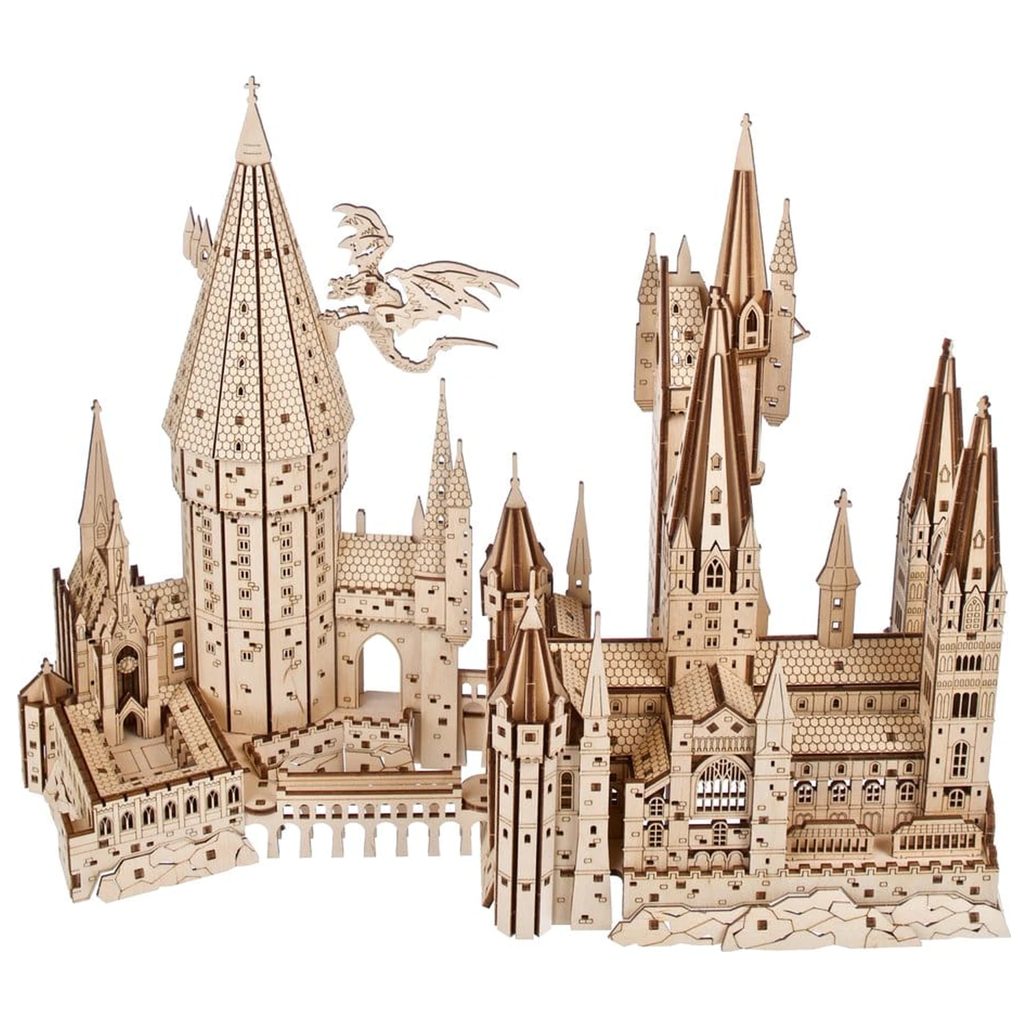Harry Potter 3D Puzzle din lemn Castelul Hogwarts poza produsului