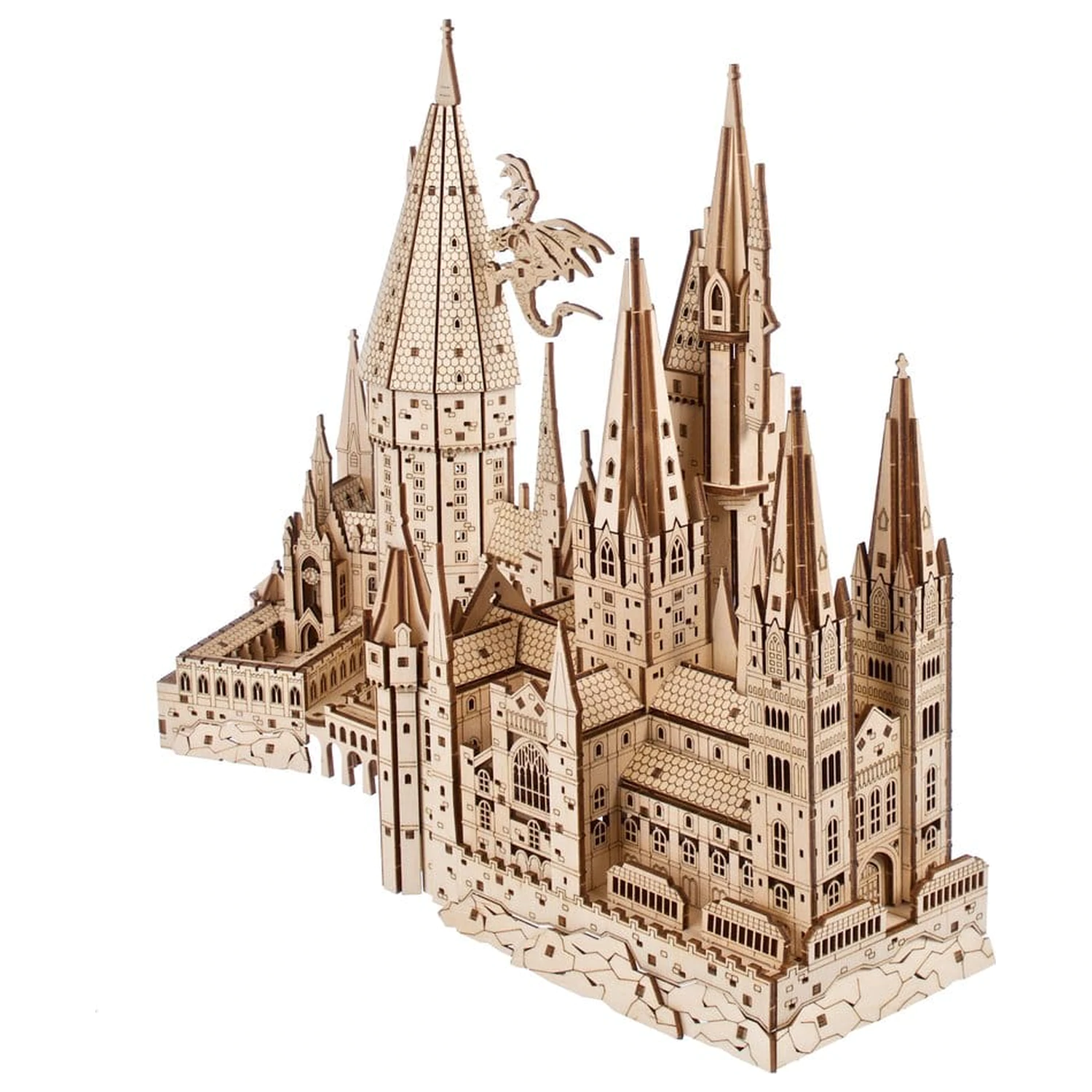 Harry Potter 3D Puzzle din lemn Castelul Hogwarts poza produsului