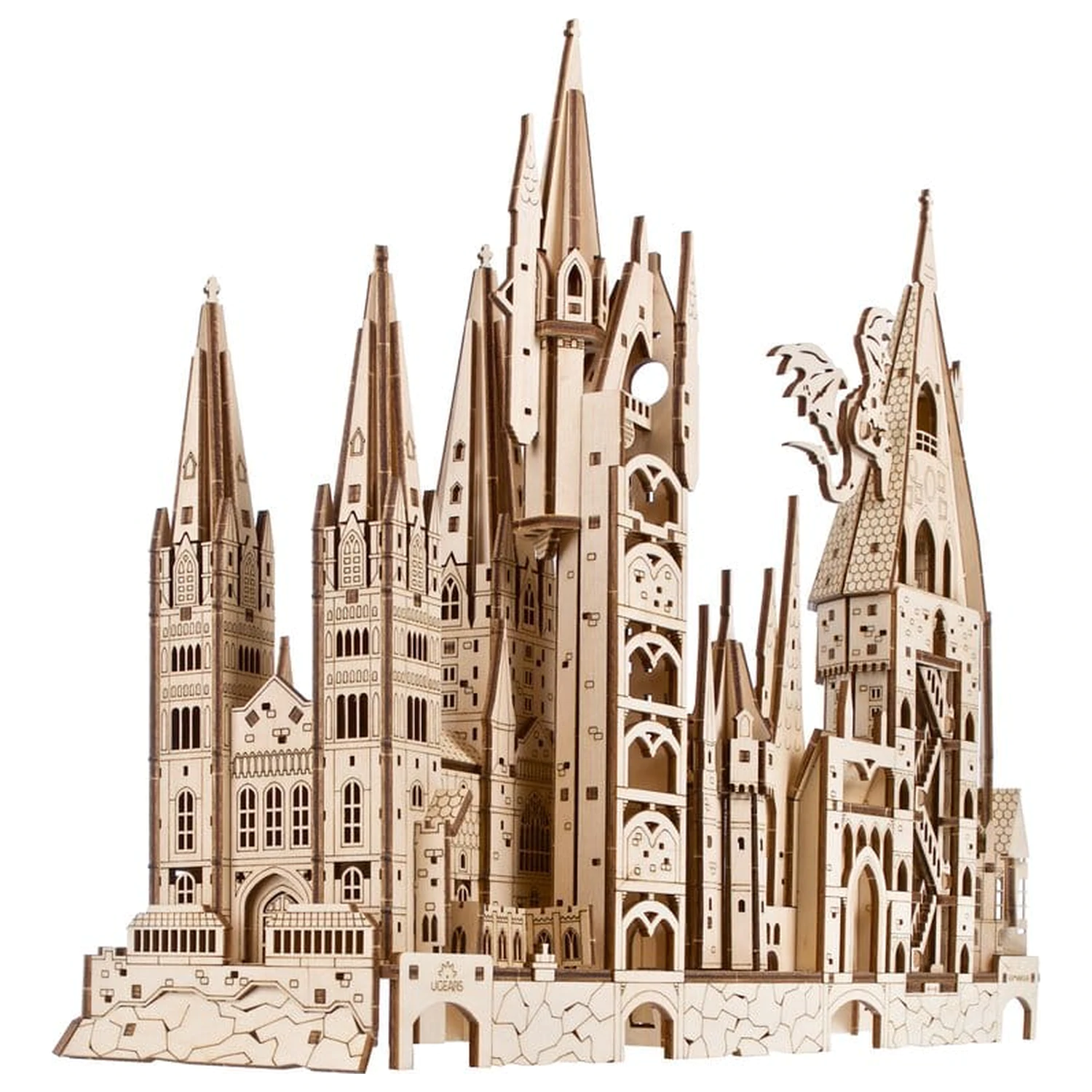 Harry Potter 3D Puzzle din lemn Castelul Hogwarts poza produsului