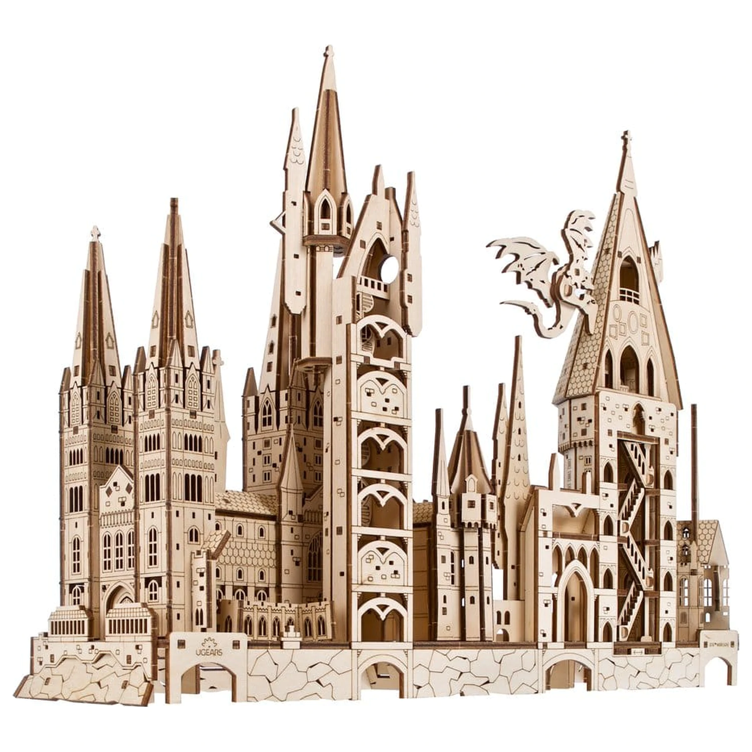 Harry Potter 3D Puzzle din lemn Castelul Hogwarts poza produsului