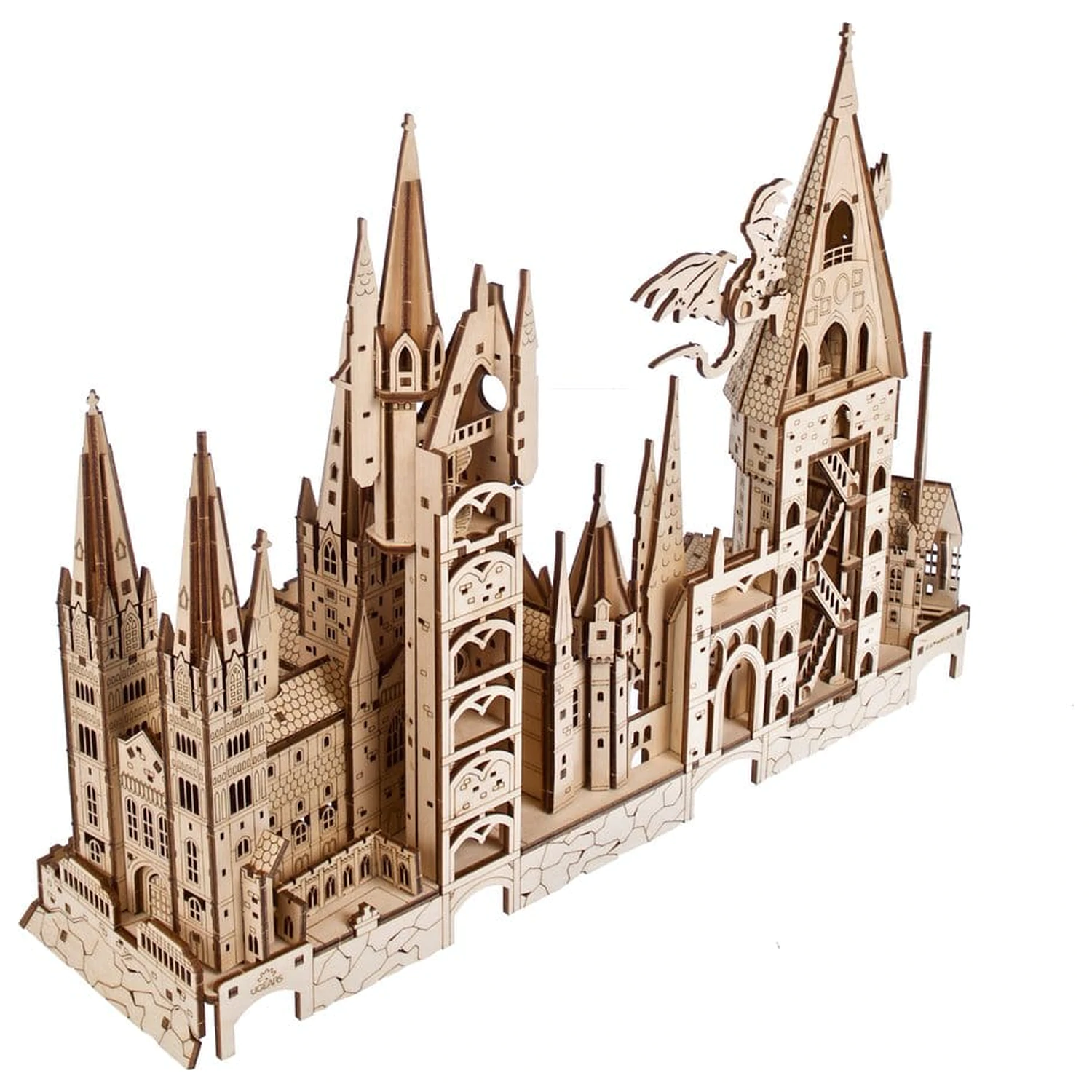 Harry Potter 3D Puzzle din lemn Castelul Hogwarts poza produsului