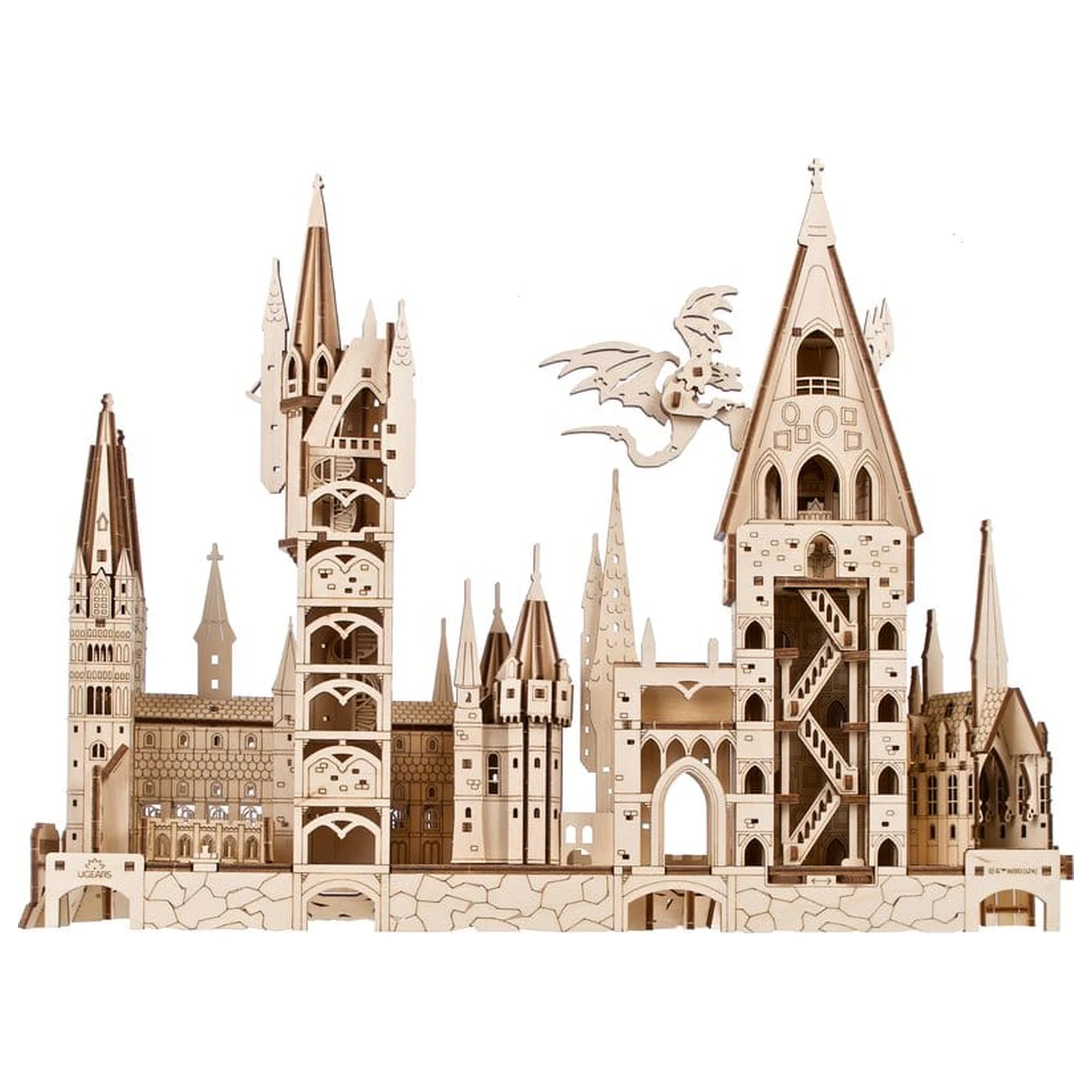 Harry Potter 3D Puzzle din lemn Castelul Hogwarts poza produsului