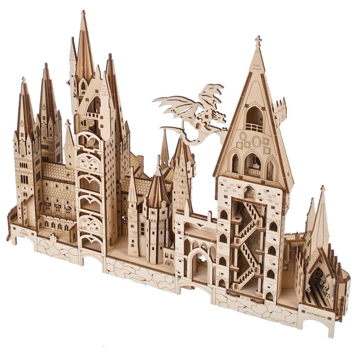 Harry Potter 3D Puzzle din lemn Castelul Hogwarts poza produsului