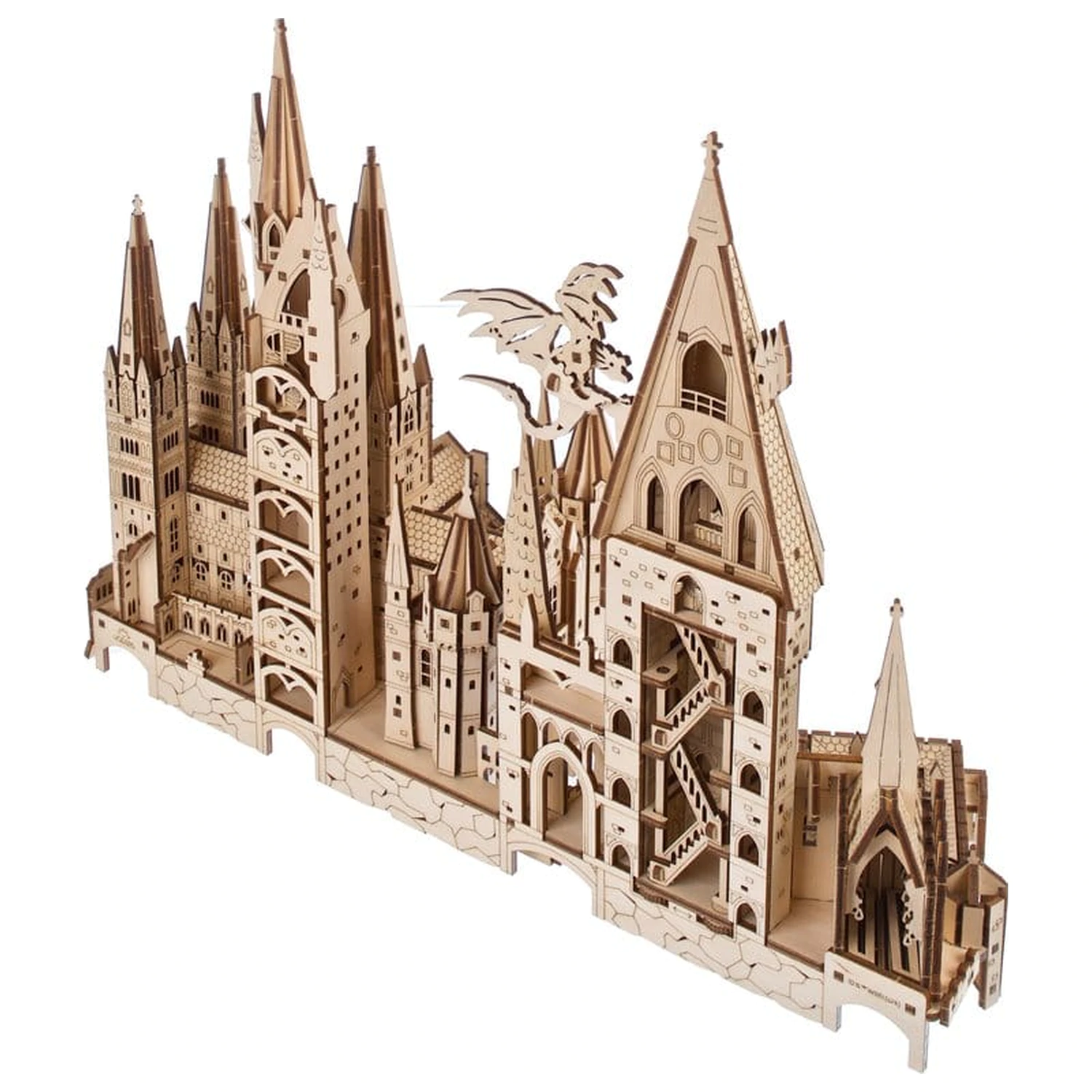 Harry Potter 3D Puzzle din lemn Castelul Hogwarts poza produsului