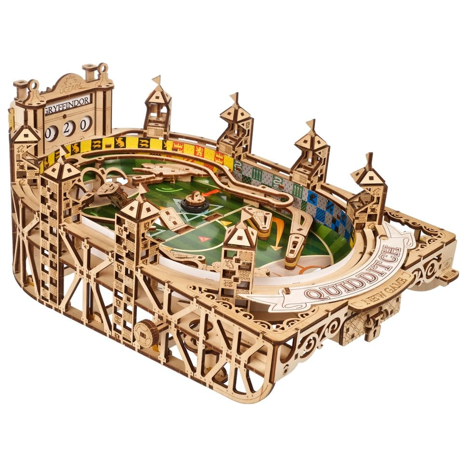 Harry Potter Puzzle 3D din lemn Quidditch Pinball poza produsului