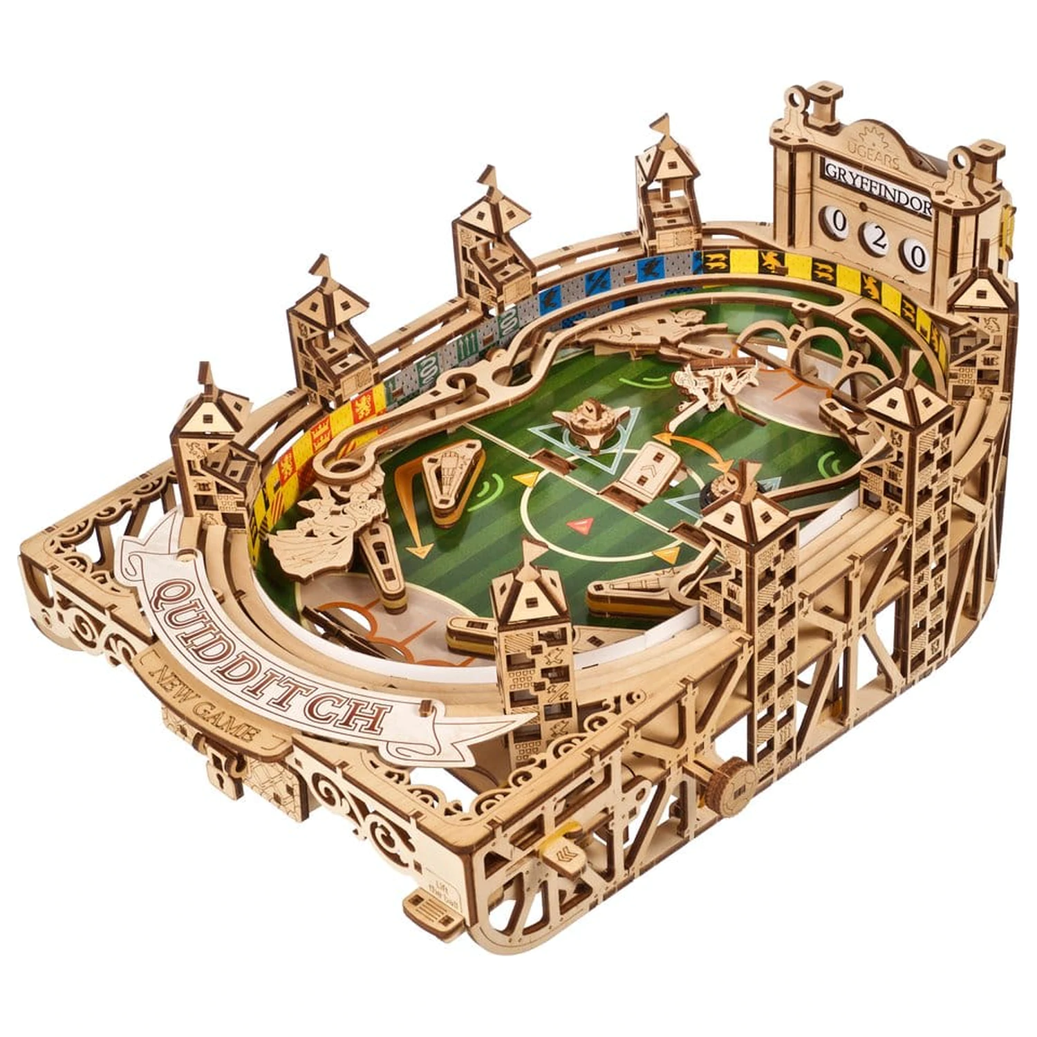 Harry Potter Puzzle 3D din lemn Quidditch Pinball poza produsului