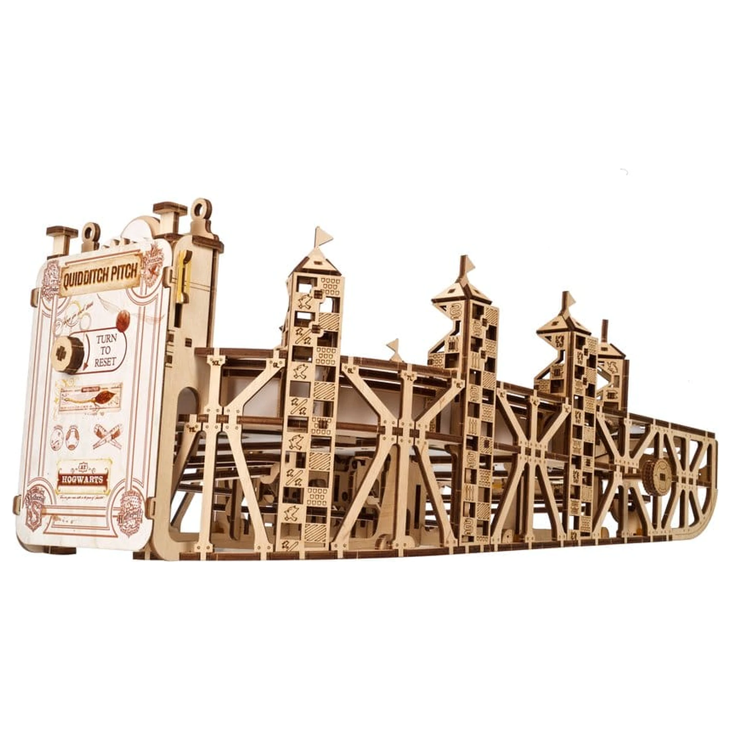 Harry Potter Puzzle 3D din lemn Quidditch Pinball poza produsului