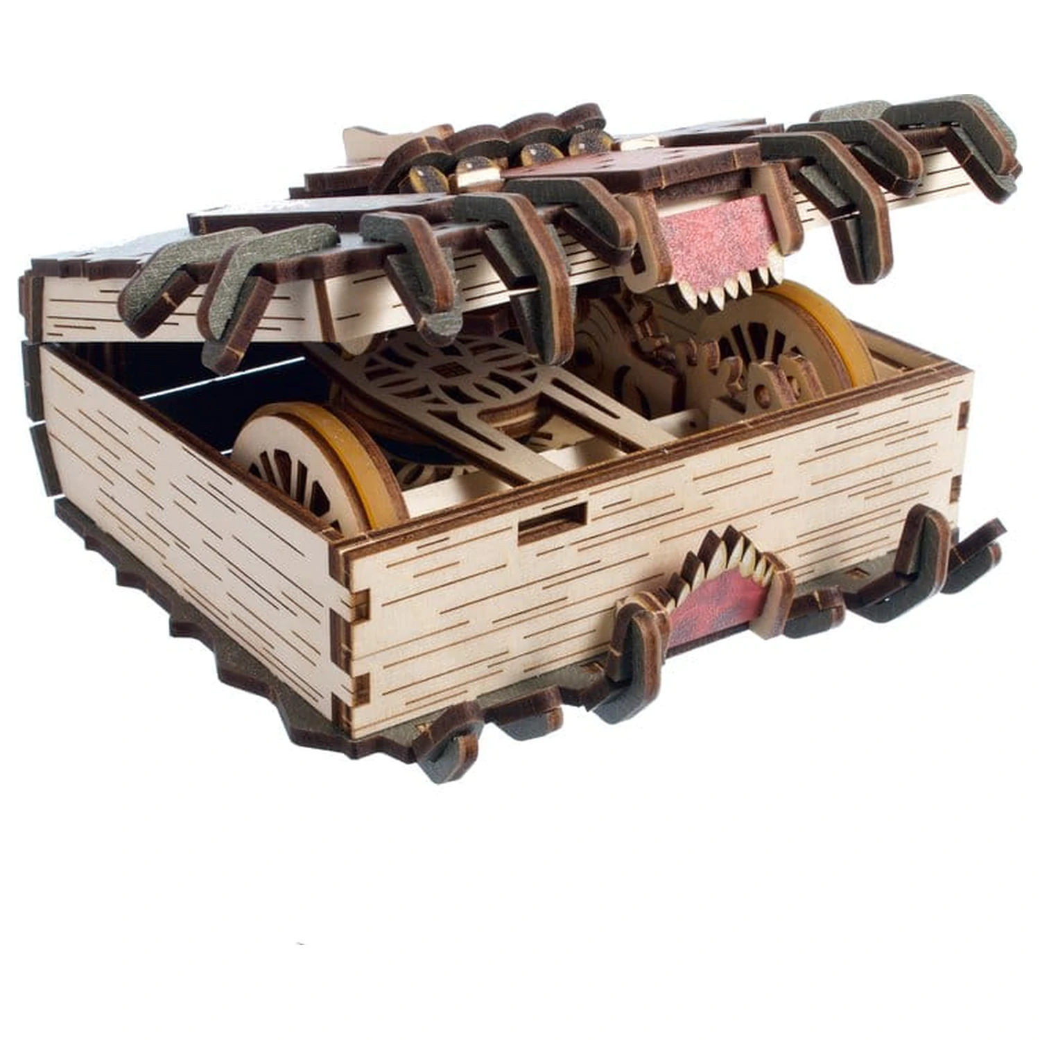 Harry Potter 3D puzzle din lemn The Monster Book of Monsters poza produsului