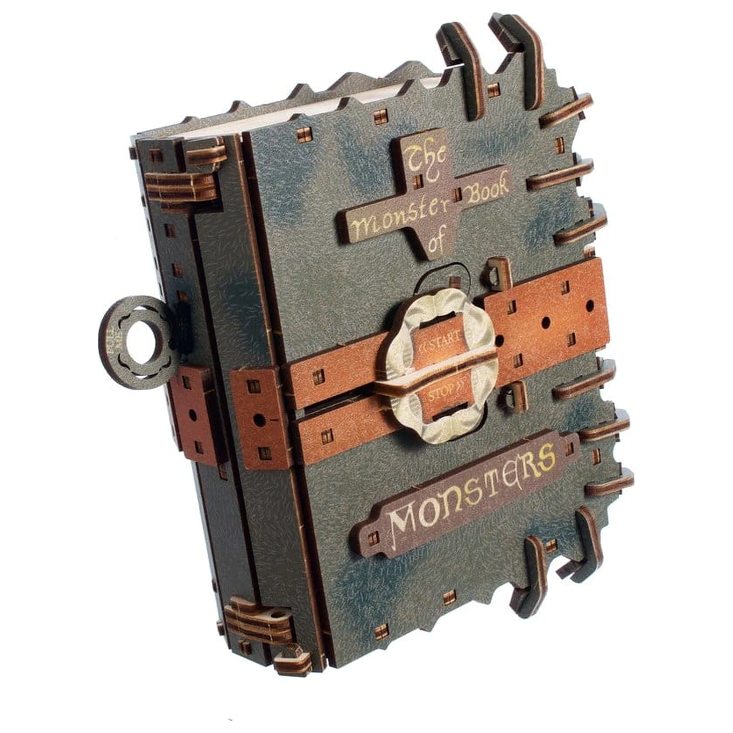 Harry Potter 3D puzzle din lemn The Monster Book of Monsters poza produsului