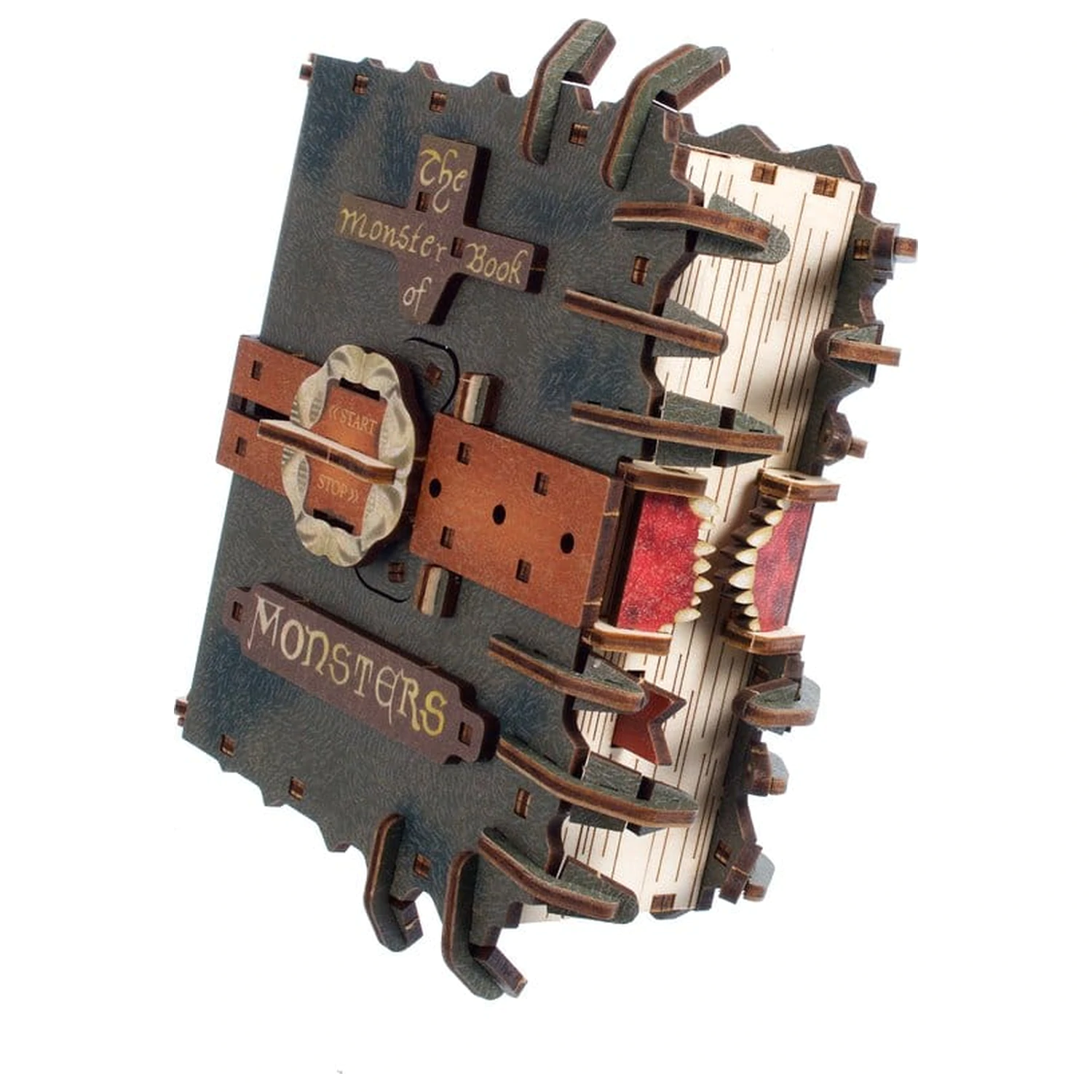 Harry Potter 3D puzzle din lemn The Monster Book of Monsters poza produsului
