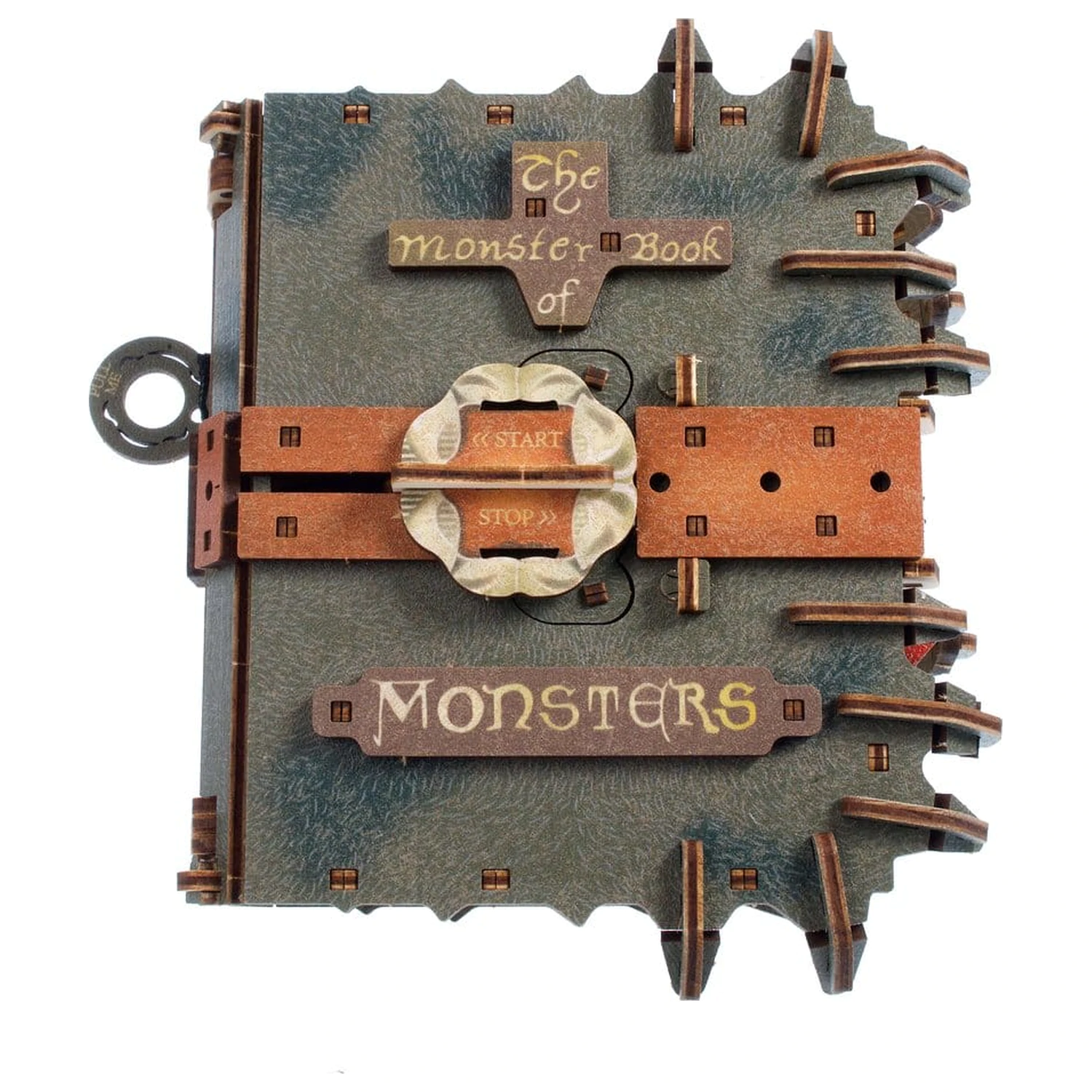 Harry Potter 3D puzzle din lemn The Monster Book of Monsters poza produsului