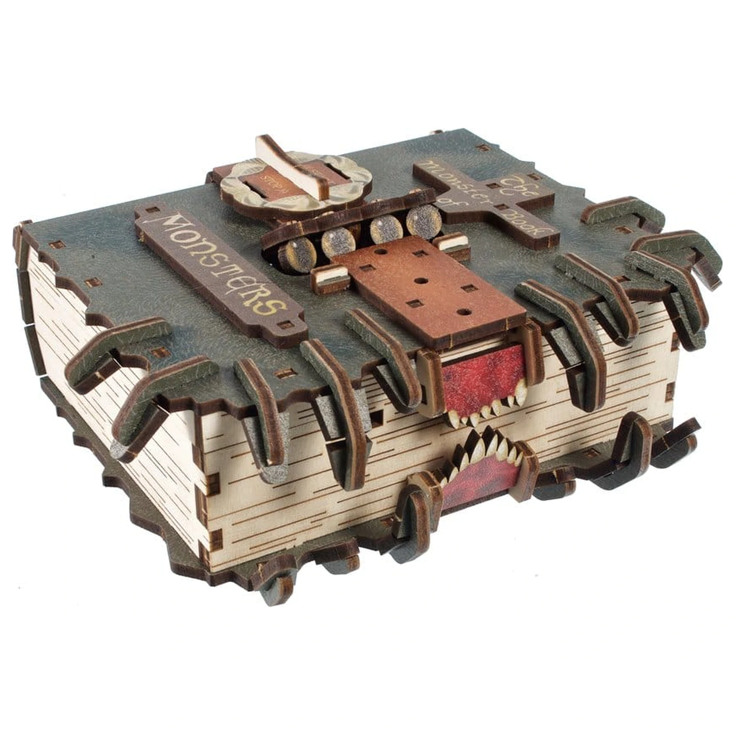 Harry Potter 3D puzzle din lemn The Monster Book of Monsters poza produsului