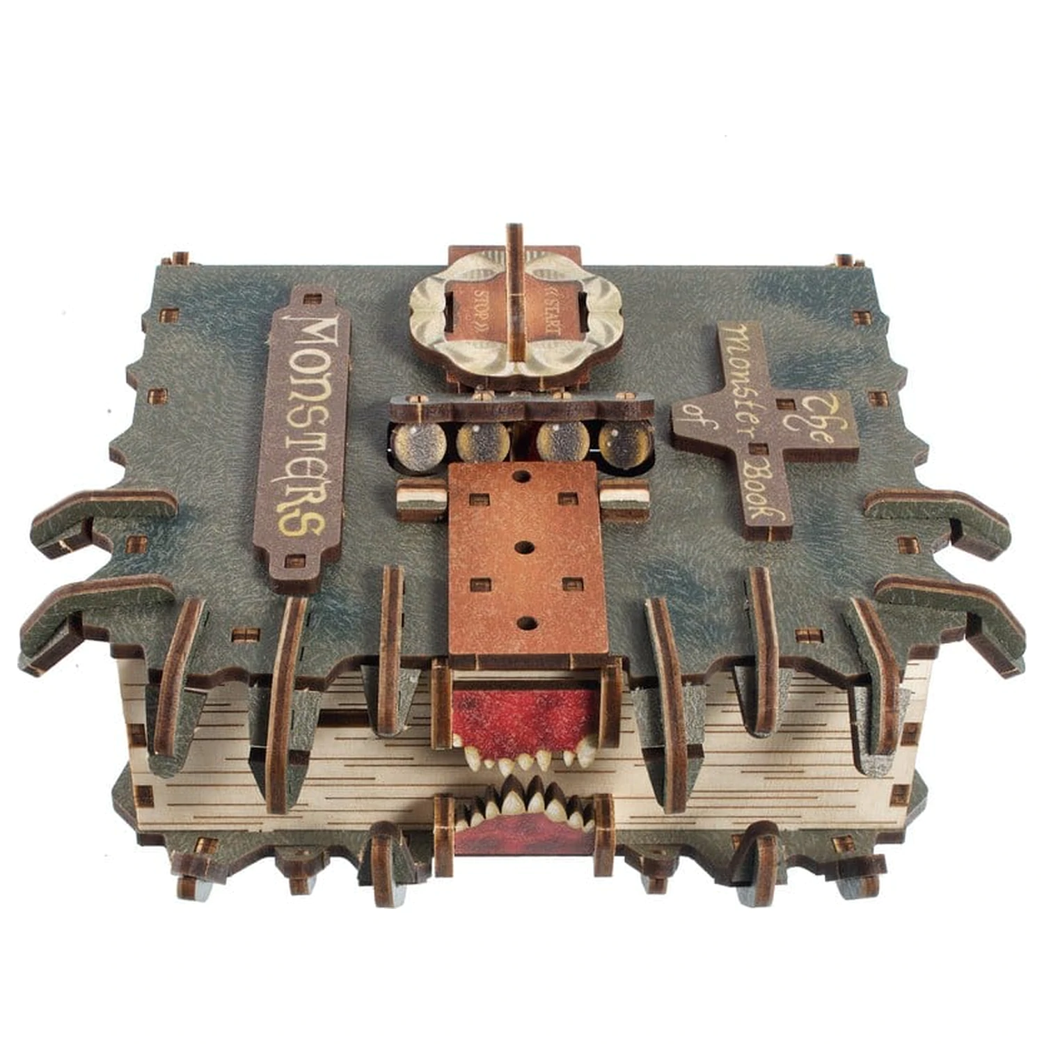 Harry Potter 3D puzzle din lemn The Monster Book of Monsters poza produsului