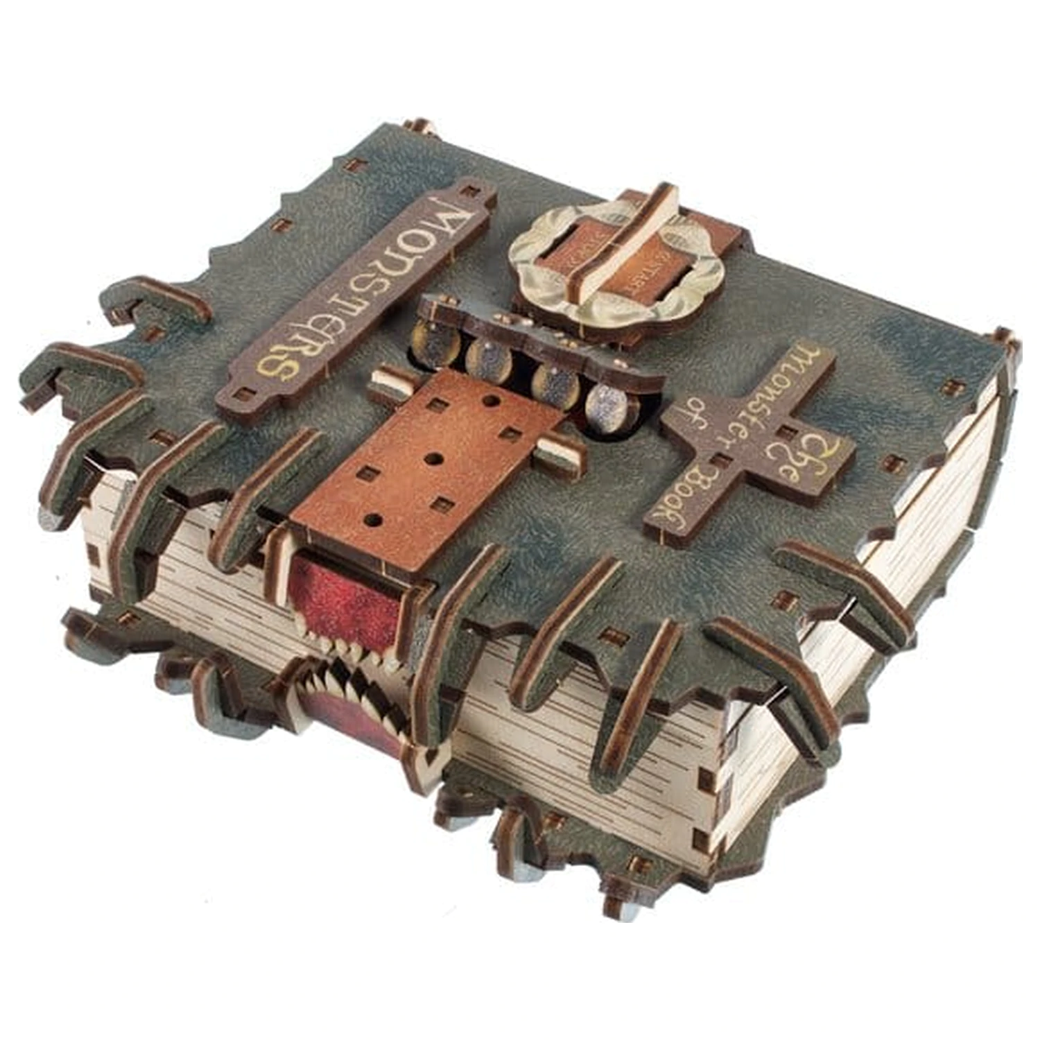 Harry Potter 3D puzzle din lemn The Monster Book of Monsters poza produsului