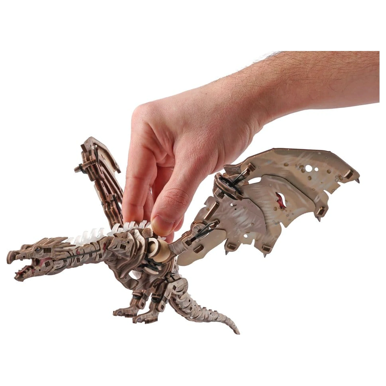 Harry Potter Puzzle din lemn 3D Ukrainian Ironbelly Dragon poza produsului