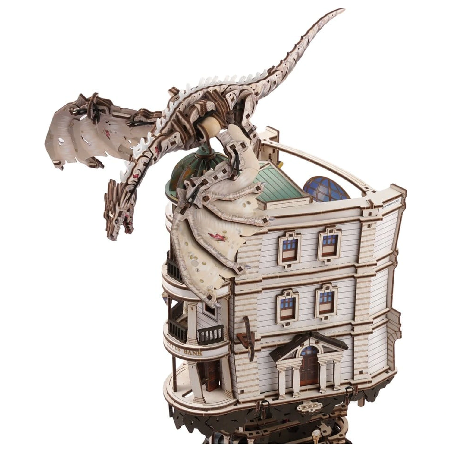 Harry Potter Puzzle din lemn 3D Ukrainian Ironbelly Dragon poza produsului