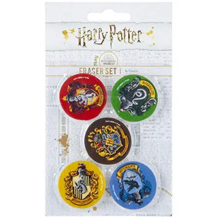 Harry Potter set de 5 bucăți de radiere poza produsului