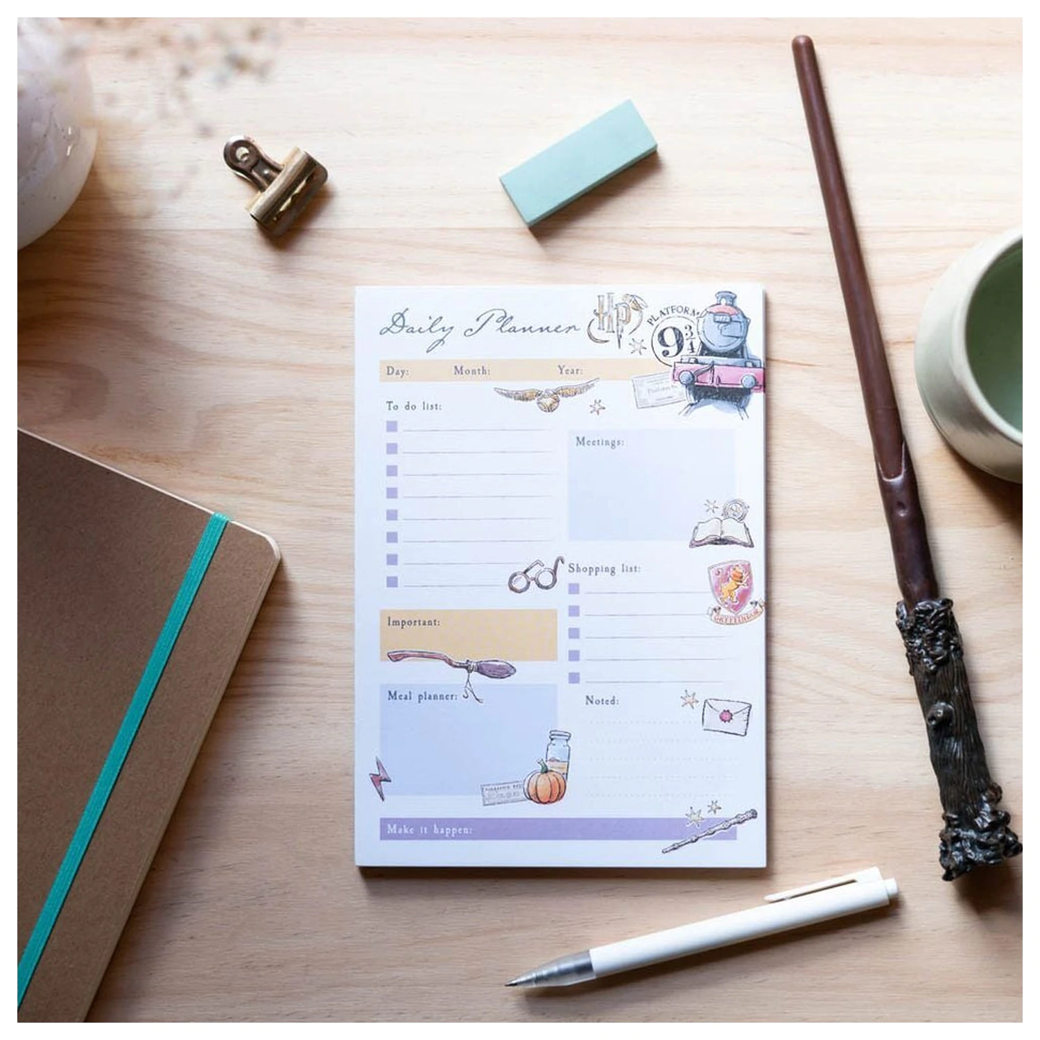 Harry Potter A5 planner zilnic poza produsului