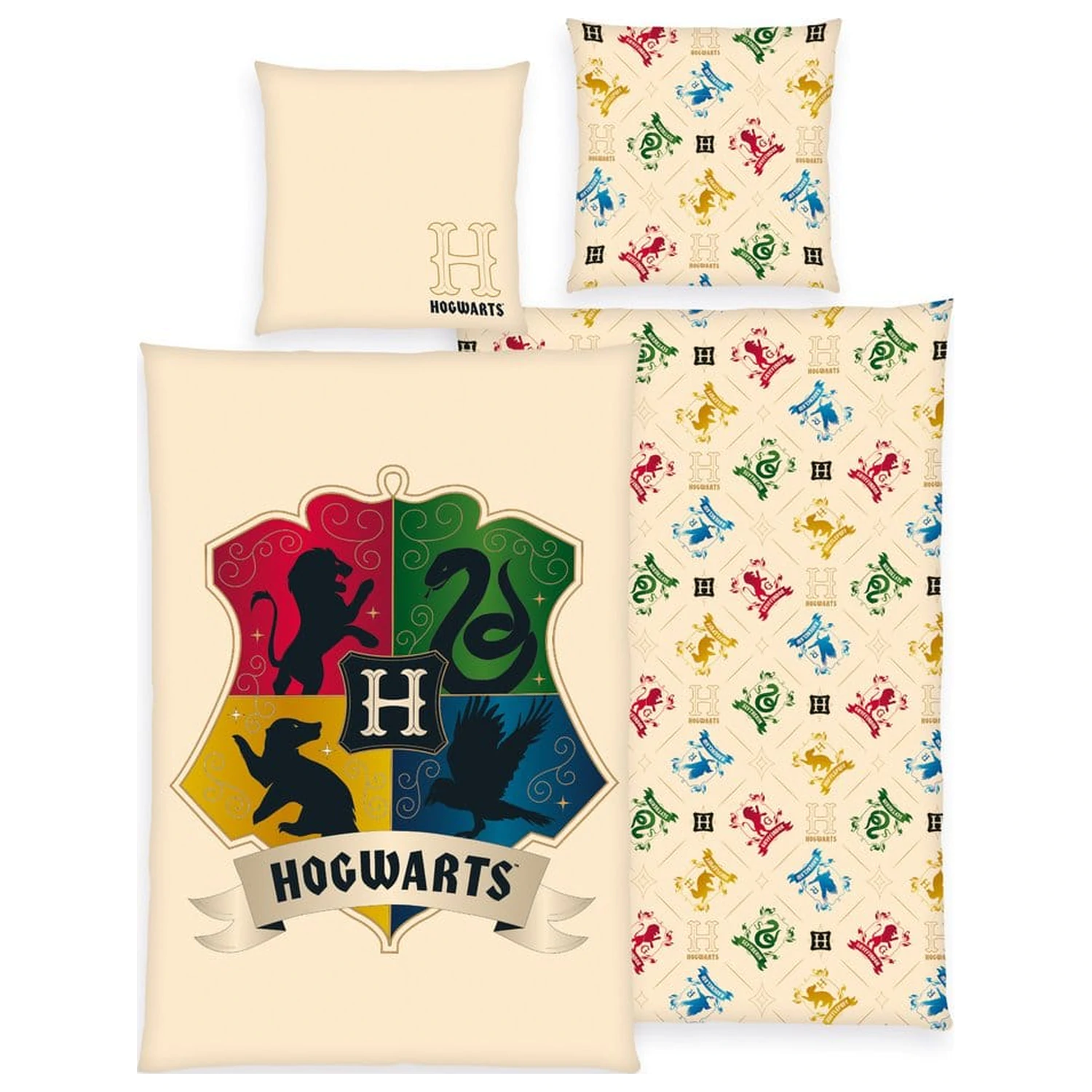Harry Potter lenjerie de pat Hogwarts 135 x 200 cm poza produsului