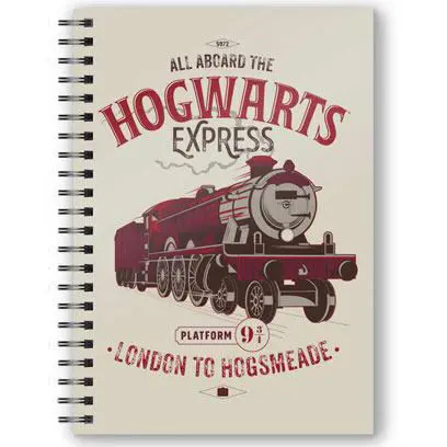 Harry Potter Caiet cu efect 3D All Aboard the Hogwarts Express poza produsului