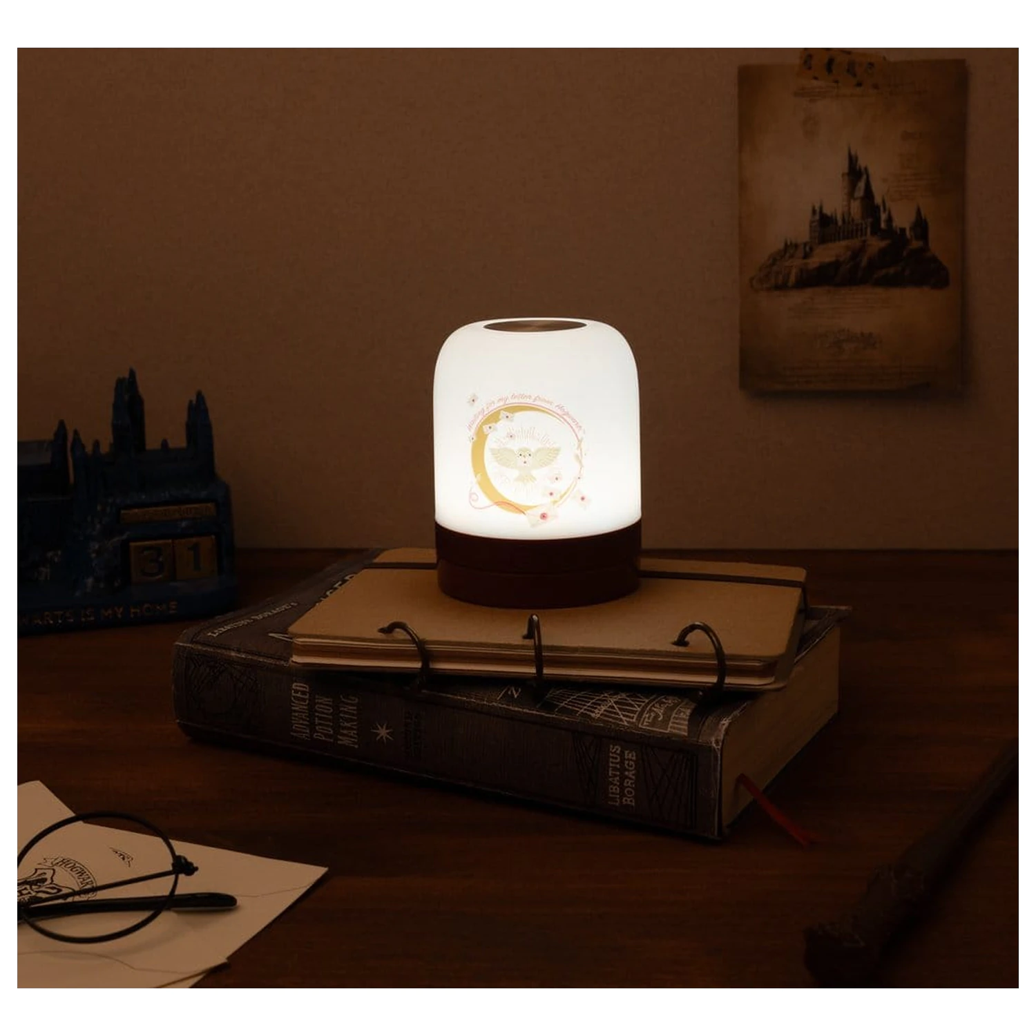 Harry Potter Lampa Ambientala Hedwig 9 cm poza produsului