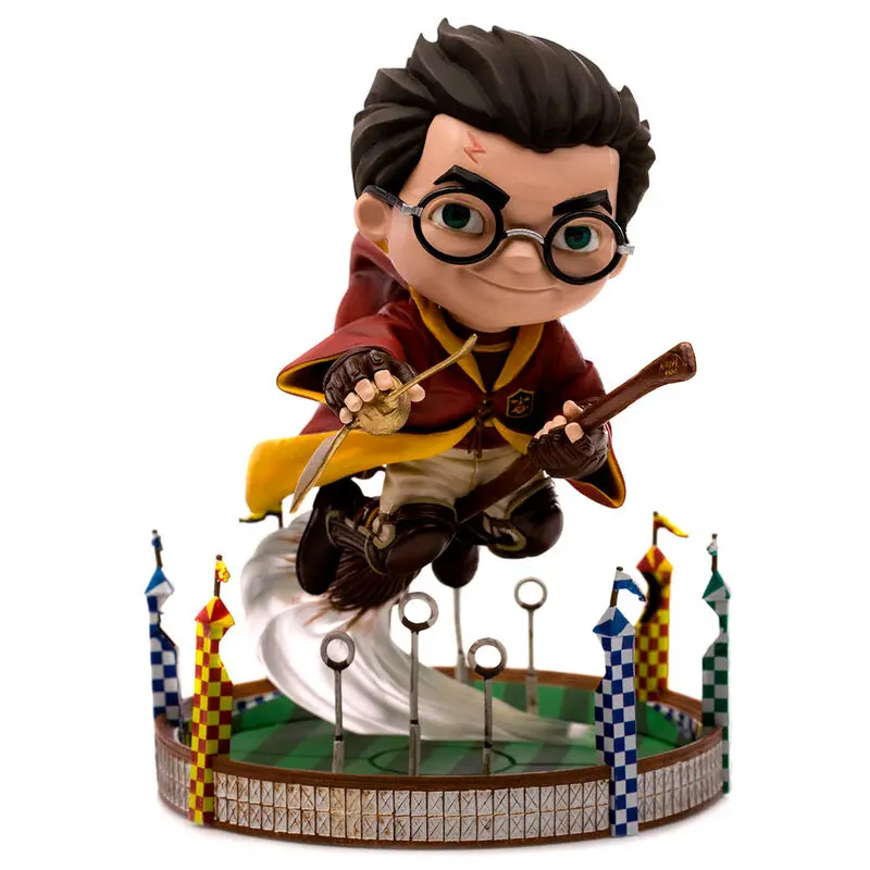 Figurina din PVC Harry Potter Mini Co. Illusion Harry Potter at the Quiddich Match 13 cm poza produsului