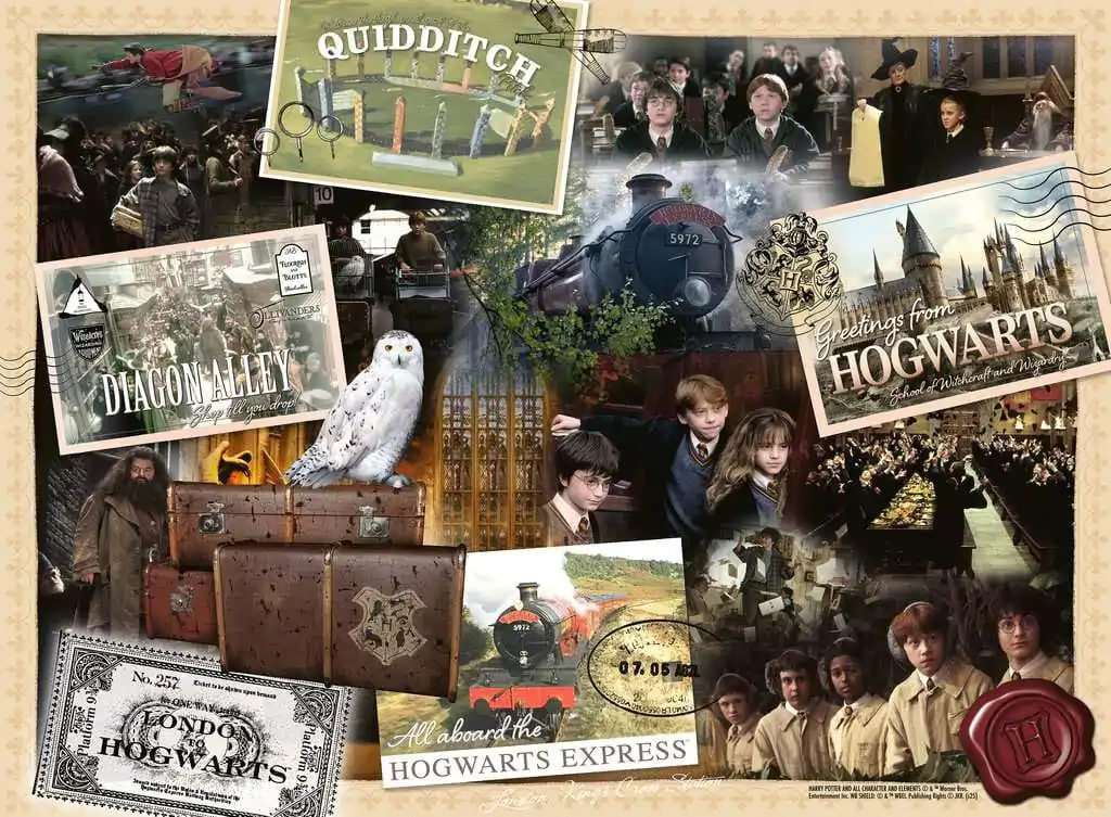 Harry Potter Puzzle pentru copii XXL Back at Hogwarts (300 piese) poza produsului