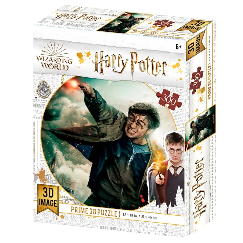Puzzle 3D Harry Potter Battle Prime 300 piese poza produsului