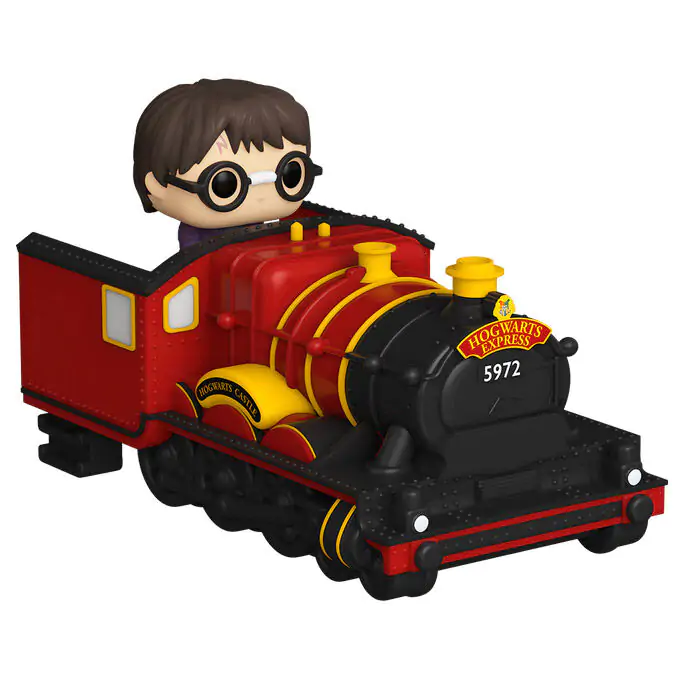 Harry Potter Bitty Funko POP! Figurină de Vinil Rides Harry Potter cu Hogwarts Express 2,5 cm poza produsului