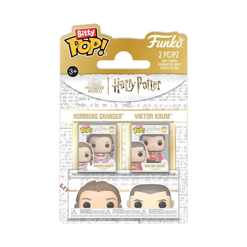 Harry Potter Bitty Funko POP! Figurine din vinil Pachet 2 Hermione & Krum poza produsului
