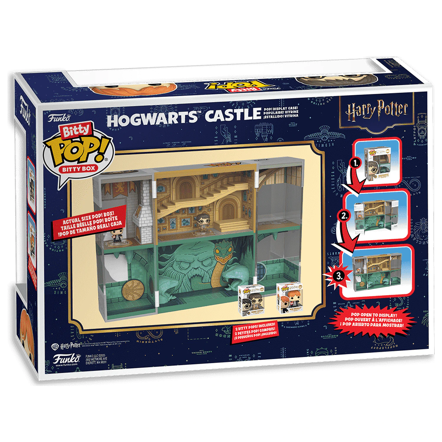 Harry Potter Funko Bitty POP! Cutii Figurina Vinil Castelul Hogwarts poza produsului