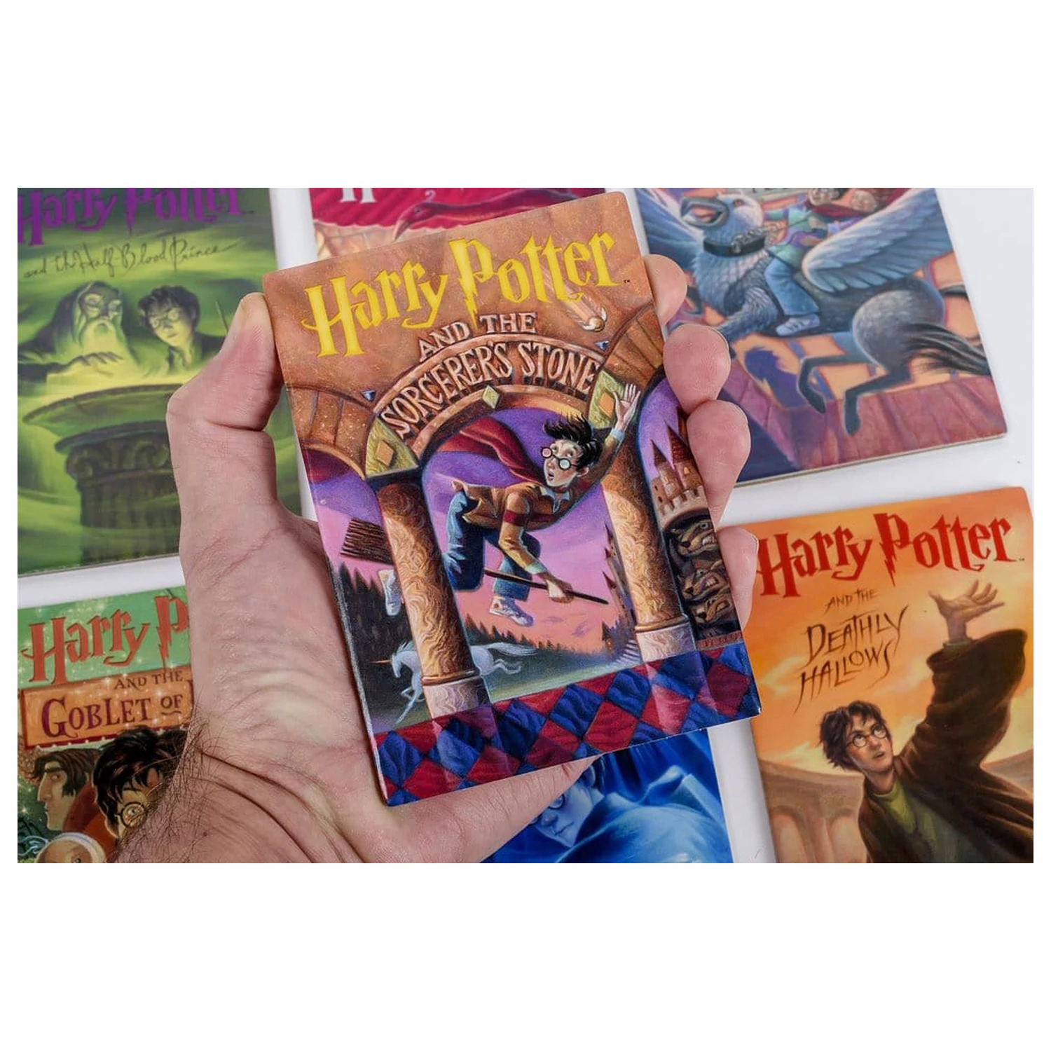 Harry Potter Coasters Book Inspired (Set de 7 bucăți) poza produsului
