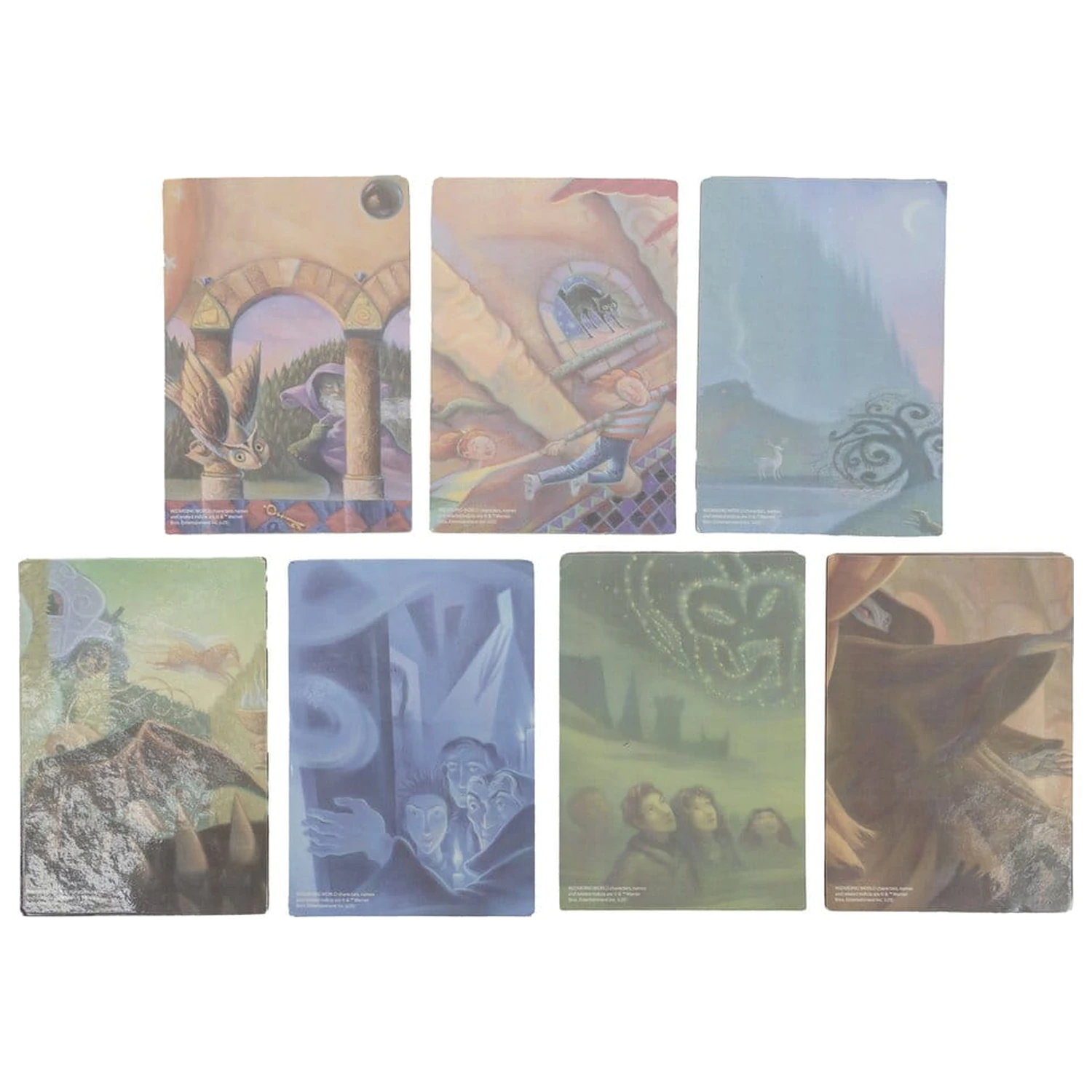 Harry Potter Coasters Book Inspired (Set de 7 bucăți) poza produsului
