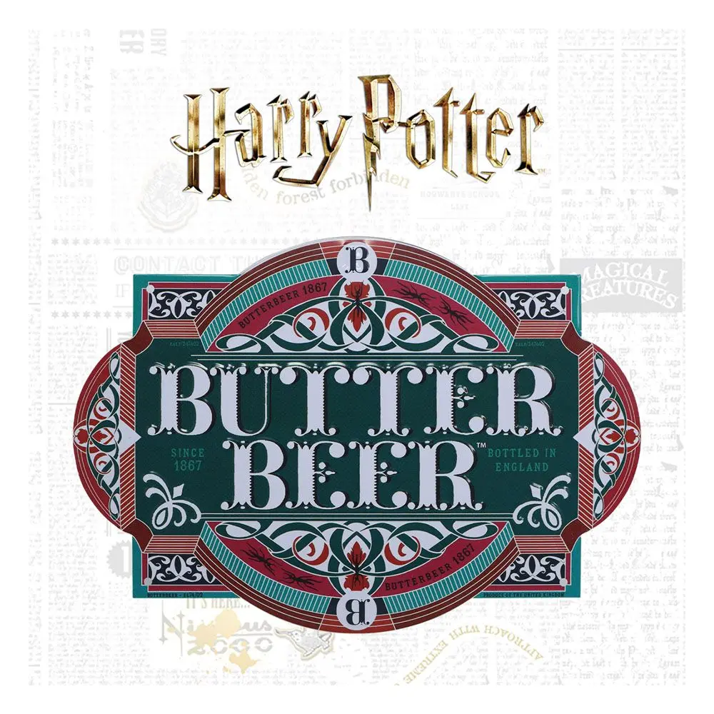 Harry Potter Placă metalică Butter Beer poza produsului