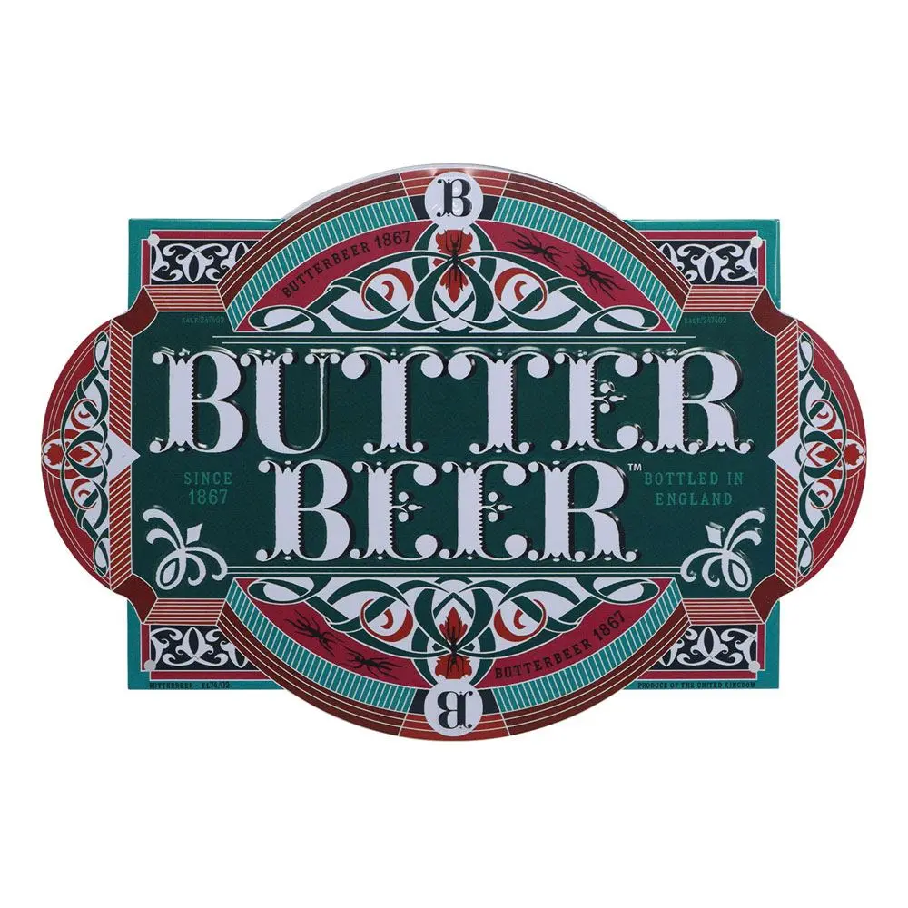 Harry Potter Placă metalică Butter Beer poza produsului