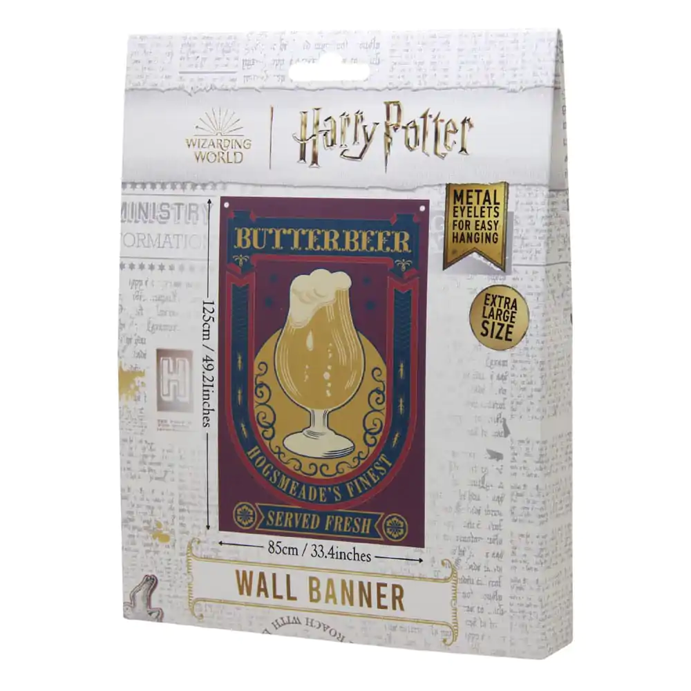 Harry Potter Banner de perete Butterbeer 125 x 85 cm poza produsului