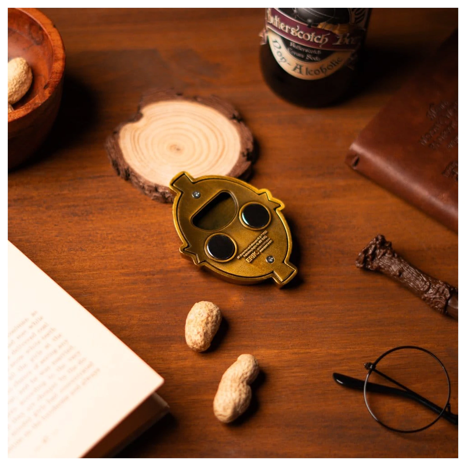 Harry Potter Butterbeer Magnet cu deschizator de sticle poza produsului