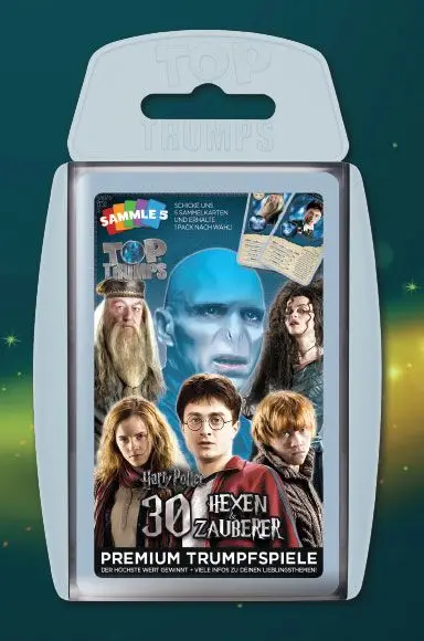 Harry Potter Card Game Top Trumps Cei mai mari vrăjitori și magicieni *Versiunea Germană* poza produsului