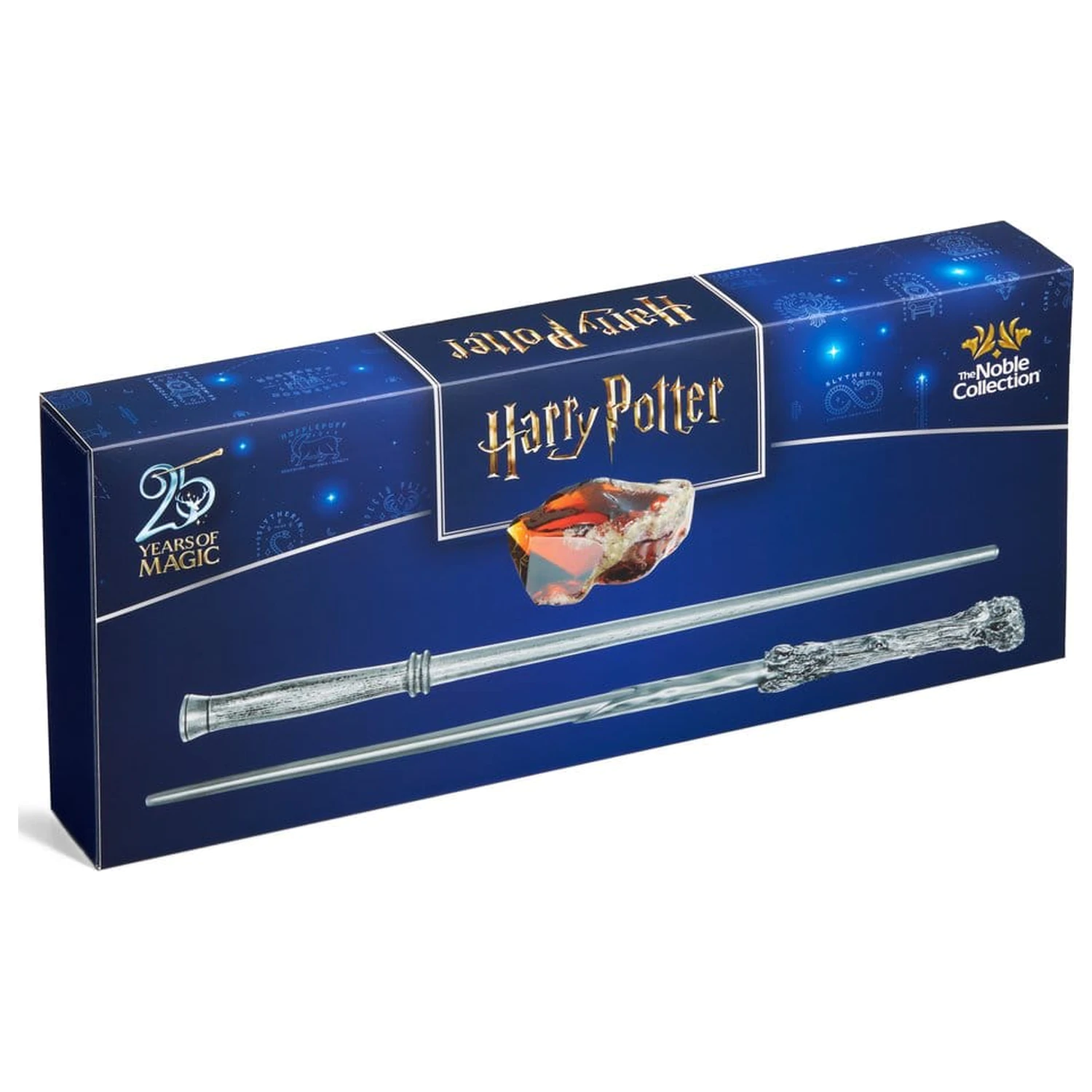 Bagheta de celebrare Harry Potter Setul de baghete Harry Potter aniversare de 25 de ani si Piatra Filozofala poza produsului