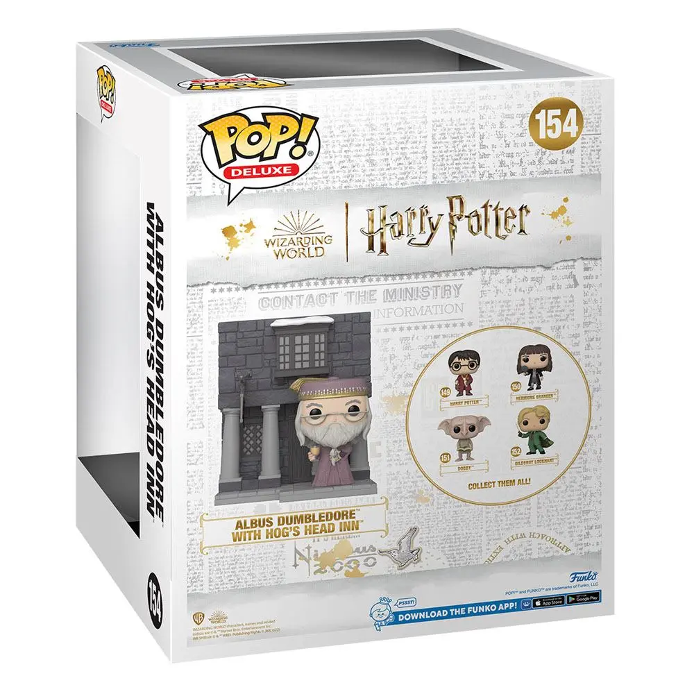 Harry Potter - Camera Secretelor Aniversară POP! Figurina Deluxe de Vinil Hogsmeade - Capul de Mistreț cu Dumbledore 9 cm poza produsului