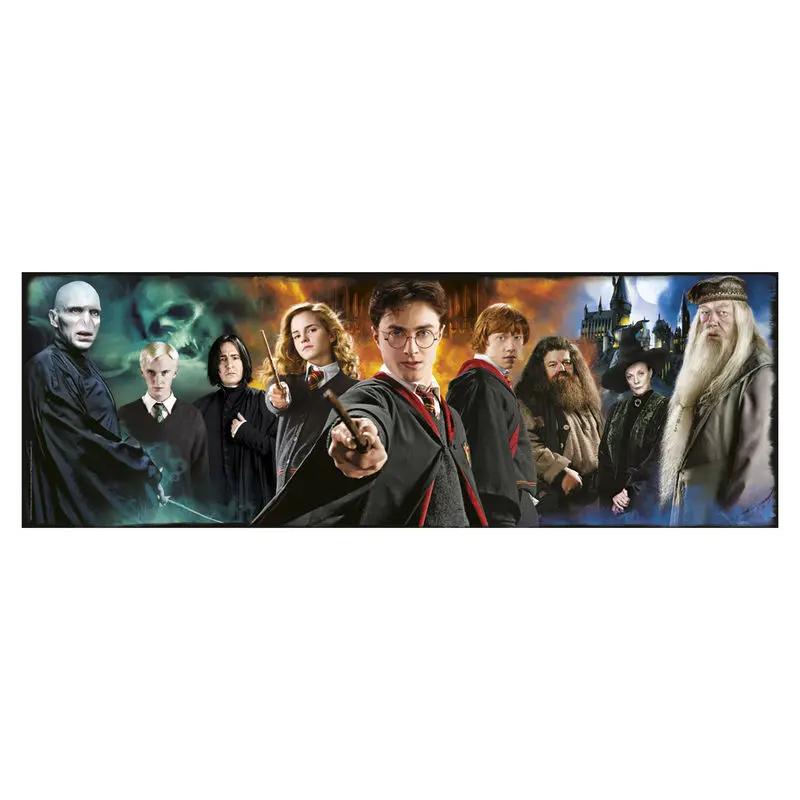 Harry Potter Panorama Puzzle Personaje  poza produsului