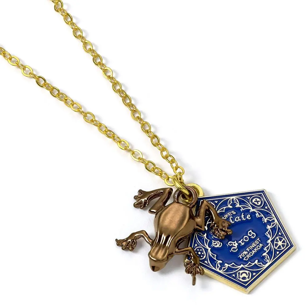 Harry Potter Pendant & Necklace Ciocolată broască (placat cu aur) poza produsului
