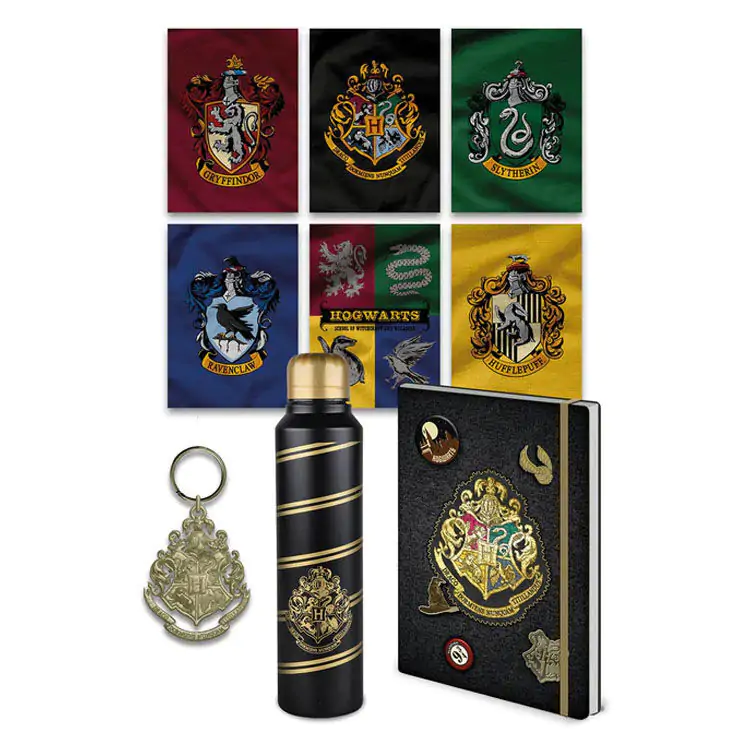 Harry Potter Set Cadou Premium Steme Colorate poza produsului