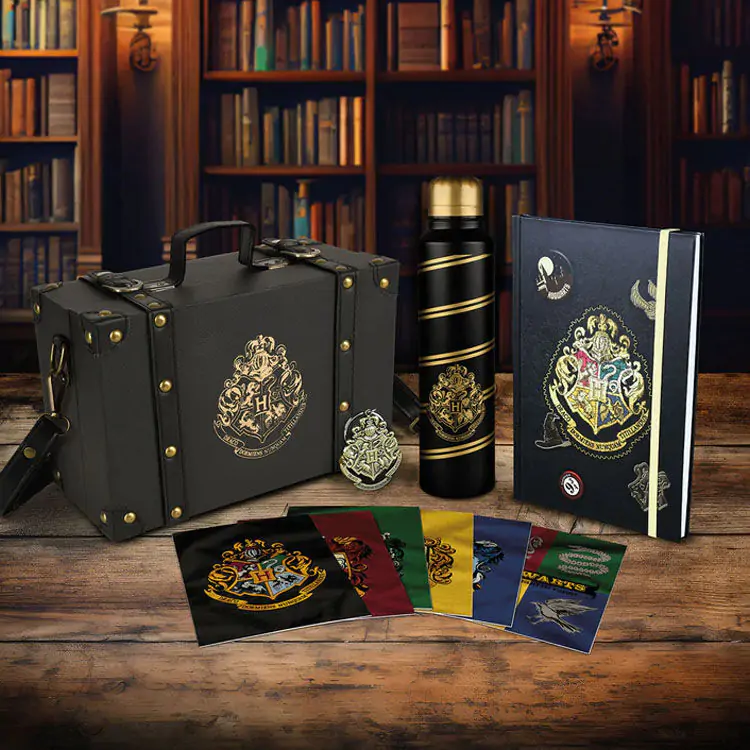 Harry Potter Set Cadou Premium Steme Colorate poza produsului