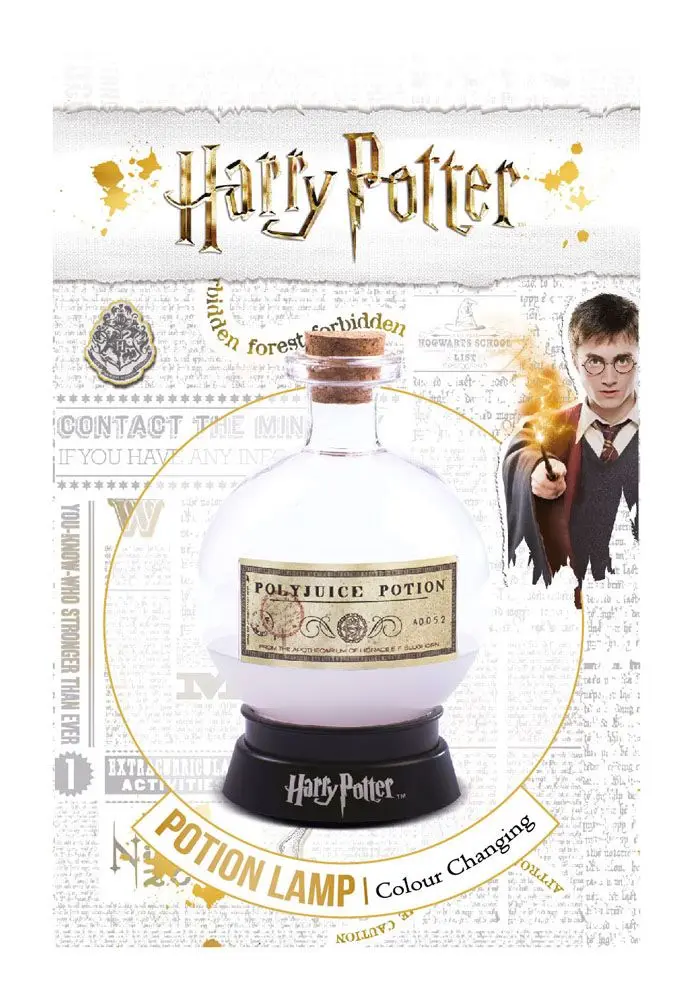 Harry Potter Lampă de dispoziție care schimbă culoarea Poțiune Polyjuice 14 cm poza produsului