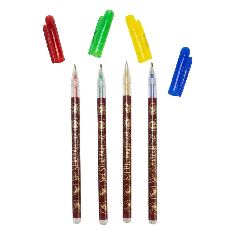 Harry Potter Gel Pens set de 4 Colourful Crest poza produsului