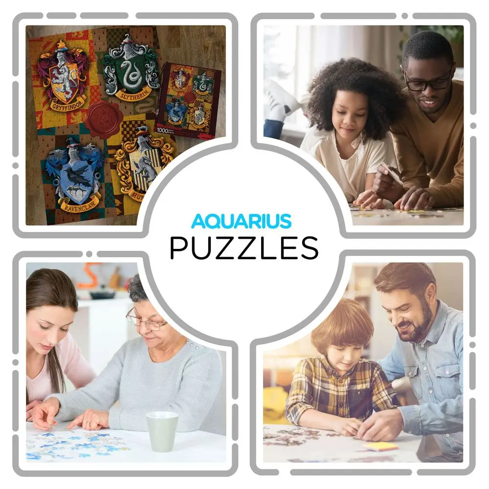 Harry Potter Jigsaw Puzzle Crests (1000 piese) poza produsului