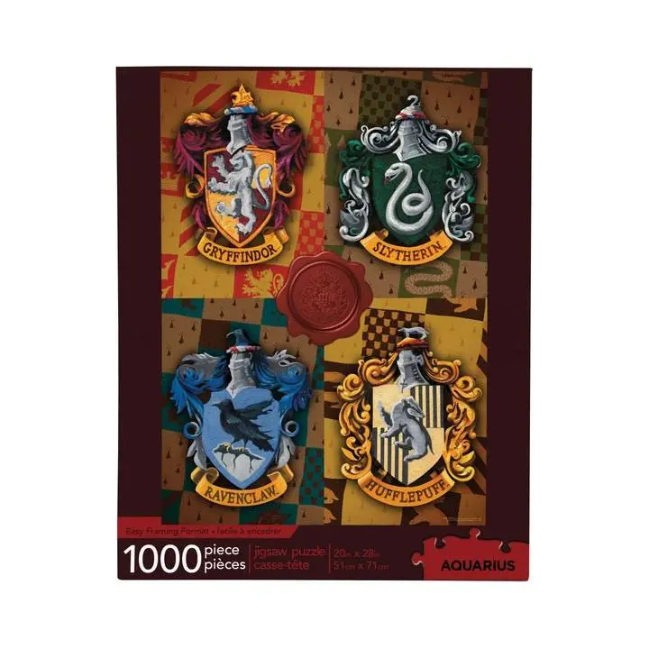 Harry Potter Jigsaw Puzzle Crests (1000 piese) poza produsului