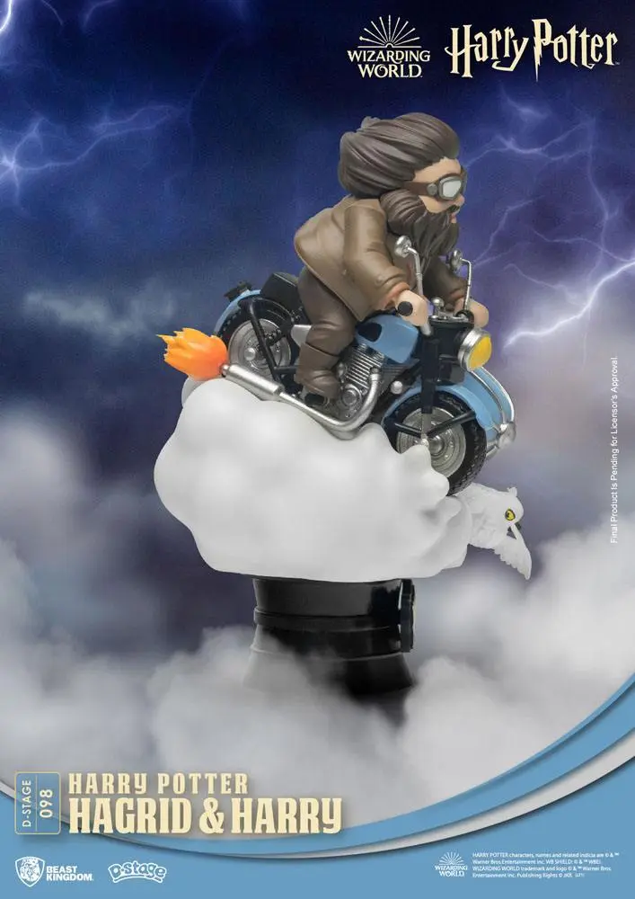 Harry Potter D-Stage PVC Diorama Hagrid & Harry New Version 15 cm poza produsului
